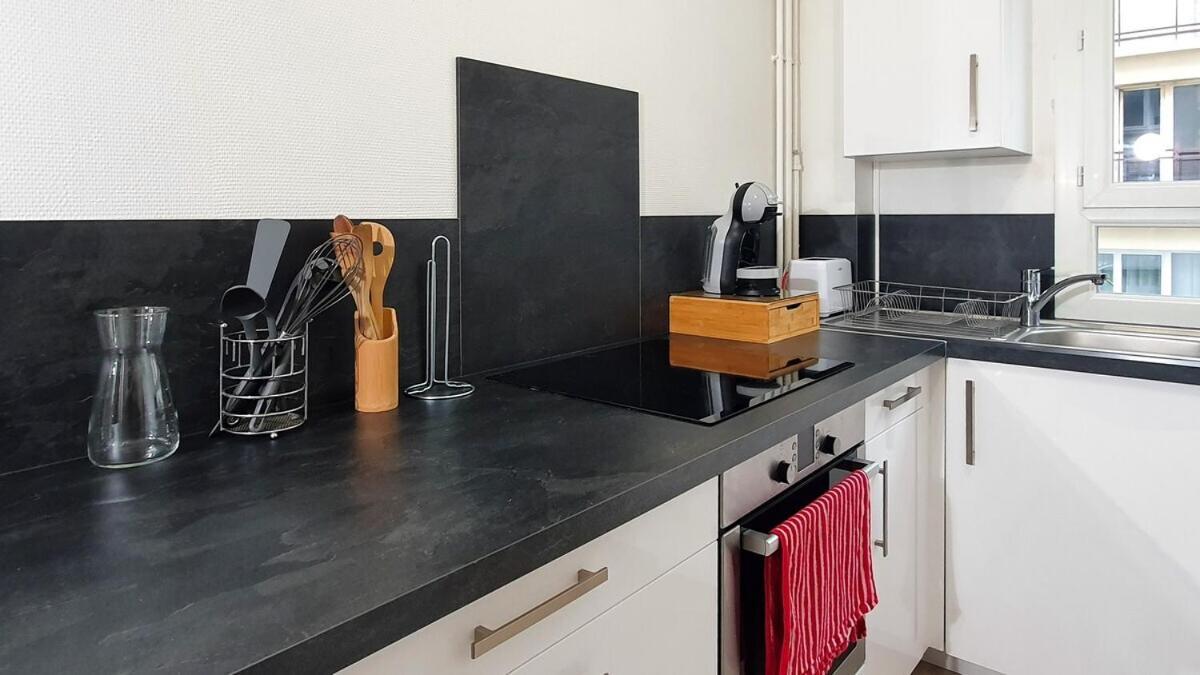 Charmant Appartement Proche De L'Abbaye-Aux-Dames Caen Exterior foto